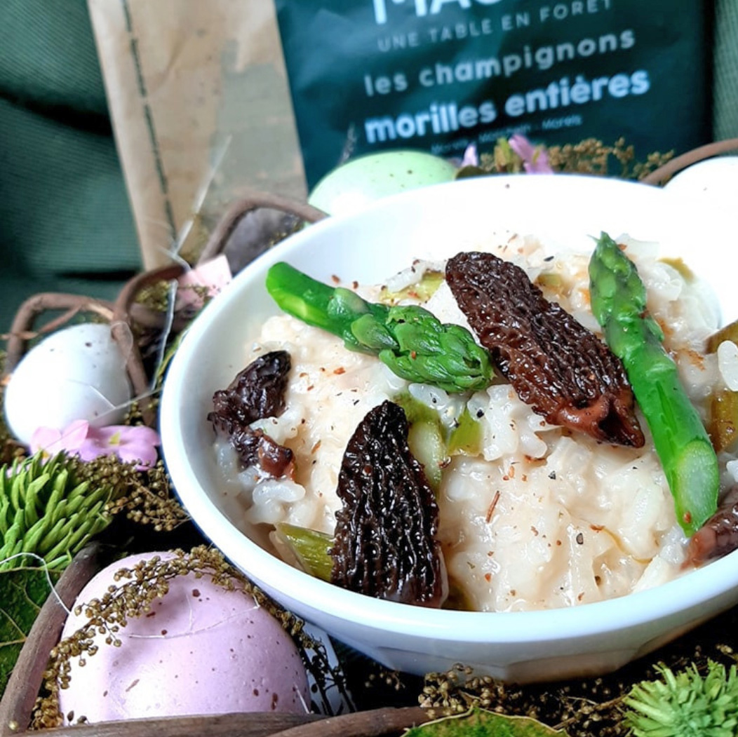 Risotto morilles